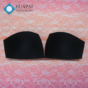 Copa de Bikini <span class=keywords><strong>Bandeau</strong></span> OEM de Fábrica China, <span class=keywords><strong>Relleno</strong></span> de Espuma Cuadrilátero en Diferentes Tamaños - Product Image 4