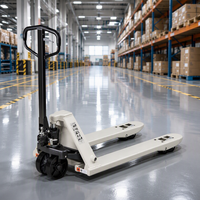 Chariot à palettes manuel série BF-S-HD5, capacité de charge super forte de 5000 kg, chariot élévateur robuste OEM pour la manutention de palettes de différentes tailles