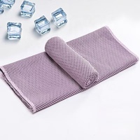 Toalla Deportiva Refrescante de Poliéster con Logotipo Personalizado Premium, Secado Rápido, Transpirable, Absorbente de Sudor, Ligera, Protección UV para Gimnasio y Running