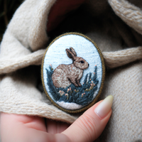 Hipster Easter Bunny Patches Wayfarer-Dragende Karakter Met Gek Haar En Hippe Outfit