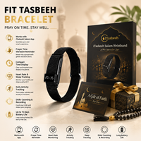 Bracelet électronique intelligent ITasbeeh Salam pour musulmans, compteur de Zikr, contrôle par application, rappel de prière, réveil