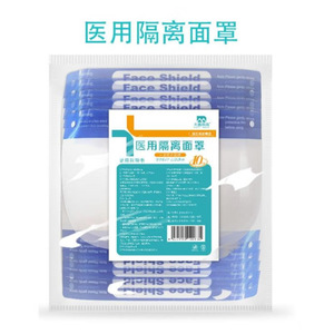 Protector Facial Médico Desechable Haishi Hainuo Damai Youpin, Protector Facial de Aislamiento Médico con Banda para la Cabeza, Venta al Por Mayor - Product Image 1