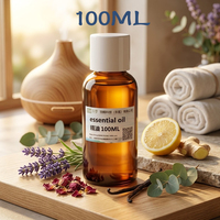 Vente en gros d'échantillons d'huiles essentielles personnalisées, étiquette privée, huiles d'aromathérapie, huiles parfumées naturelles pures, coffret cadeau 10ml 20ml 50ml