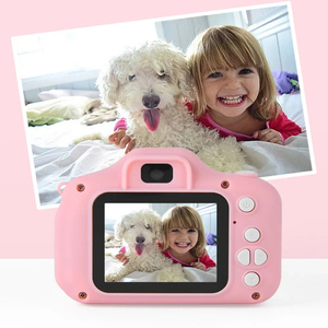 Children Photography Camera HD CMOS Sensor <b>Mini</b> Digital Camcorder Dual Lens Selfie Video Toy Device With Music Game - Product Image 5
