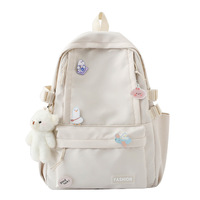 Mochila Escolar Geométrica de Moda de Alta Calidad para Niñas con Forro Impermeable, Diseño Universitario Personalizado, Capacidad Inferior a 21L