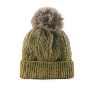 Women's Fashion Custom Knit Hat with <strong>Pom</strong> <strong>Pom</strong> Ski <strong>Beanie</strong> for Autumn Winter Soft Comfortable Character Cartoon Printing - Product Image 5