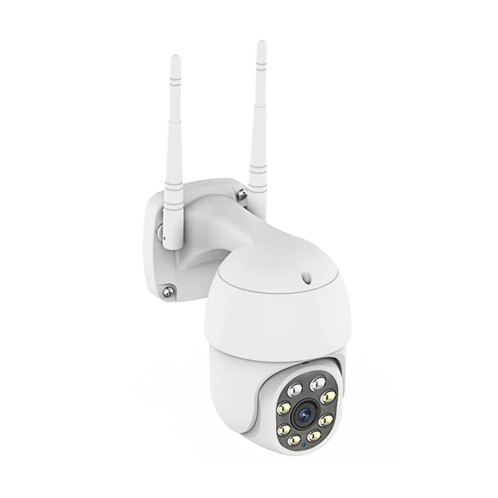 Home Security Camera System Wireless 1080P Color Night Vision Dome 360 grad CCTV PTZ Camera