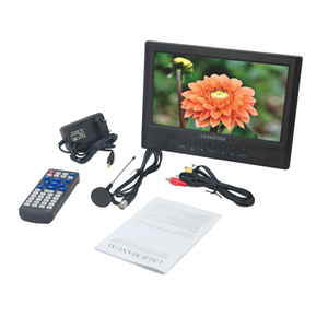 9 pulgadas <span class=keywords><strong>de</strong></span> precio <span class=keywords><strong>de</strong></span> fábrica Mini TV usada al aire libre con USB DVB T2 TV portátil - Product Image 6