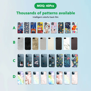 <span class=keywords><strong>Pellicola</strong></span> Protettiva per Cover Posteriore Smartphone, Film Idrogel Trasparente in TPU, Skin per Telefono Stampata, <span class=keywords><strong>Pellicola</strong></span> per Retro del Telefono per Macchina da Taglio - Product Image 2