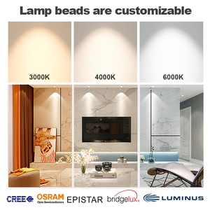 ไฟสปอตไลท์ LED แบบหรี่แสงได้ รุ่นใหม่ แบบฝัง แบบรางแม่เหล็ก แบบติดตั้งบนพื้นผิว แบบดาวน์ไลท์ติดเพดาน - Product Image 5