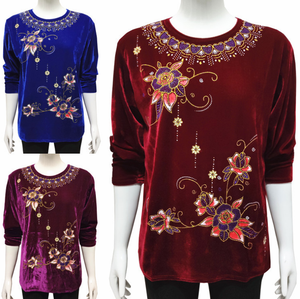 Camicetta di fiori <span class=keywords><strong>fantasia</strong></span> all'ingrosso donna elegante moda donna top <span class=keywords><strong>camicette</strong></span> da donna - Product Image 6