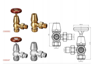 Vanne thermostatique de <span class=keywords><strong>radiateur</strong></span> <span class=keywords><strong>en</strong></span> <span class=keywords><strong>fonte</strong></span>, <span class=keywords><strong>radiateur</strong></span> à angle angulaire traditionnel, livraison gratuite - Product Image 4