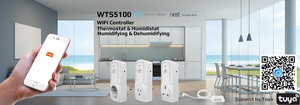 Contrôleur de température WiFi, thermostat intelligent à commande à distance, application TUYA programmable pour système de <span class=keywords><strong>chauffage</strong></span> multi-<span class=keywords><strong>zones</strong></span> - Product Image 3