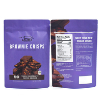 Bolsas Doypack Personalizadas con Impresión de Grado Alimenticio, Diferentes Diseños, para Brownies, Crisps y Otros Alimentos, Bolsas Mylar