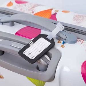 Manufacturer Waterproof Custom Logo Personalized Sublimation <b>Suitcase</b> Tag Custom Luggage Tag - Product Image 2