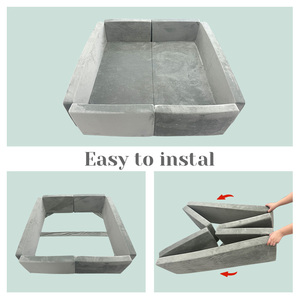 Offre Spéciale pliable rond enfants balle fosse intérieur et extérieur jeu enfants jouer piscine à balles cadeau idéal pour les filles et les garçons - Product Image 3