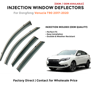 Deflectores de Ventana Laterales para Toyota Cruiser 2019-2020 Protector de Lluvia Accesorios de Coche - Product Image 2