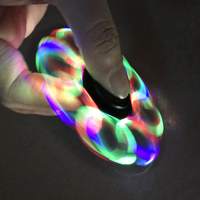 Spinner LED programmable avec affichage de message, design tendance