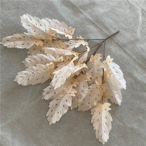 Hojas Artificiales de <span class=keywords><strong>Eupatorium</strong></span> al por Mayor, Ramas de Hojas de Zelan para Decoración del Hogar, Bodas, Patios y Oficinas - Product Image 2