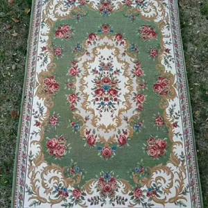 Alfombra de oración islámica de chenilla de lujo con base antideslizante compuesta, resistente a la decoloración, alfombra de regalo para Ramadán. - Product Image 1