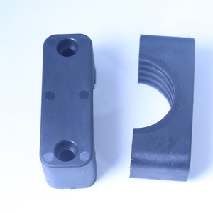 Abrazaderas de nailon para tuberías, de un solo orificio, 1 pulgada de altura, métricas, negras, para la industria general - Product Image 3