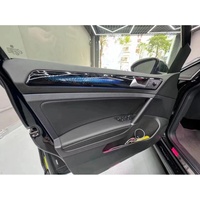 Kit d'éclairage d'ambiance LED style écailles de dragon pour Volkswagen VW GOLF 2014-2021 RHD, éclairage intérieur de voiture