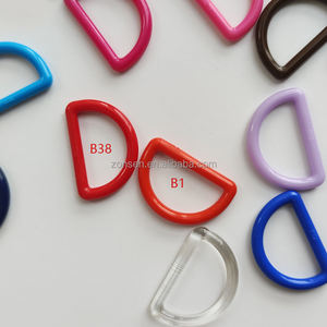 Hebilla de Anillo en D de Plástico KAM de 20 mm al por Mayor, Hebilla Ajustable Semicircular para Correas, 29 Colores en Existencia - Product Image 6