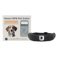 Collier GPS intelligent pour chien avec contrôle par application, suivi de localisation en temps réel, étanche, moniteur pour animaux de compagnie en extérieur