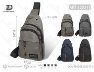 Borsa da petto da uomo Oxford con chiusura a cerniera per tutte le stagioni MH-120311 - Product Image 1