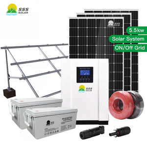 Sistema de Energía Solar Fuera de la Red SSS de 5000 Vatios, Batería de Litio en Gel de 5 KW, Sistema Solar Completo Fuera de la Red S-5000w-OFF - Product Image 4