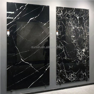 Azulejo de suelo interior mate de porcelana de superficie, azulejo de pared de mármol moderno de cerámica para apartamento de mármol completamente esmaltado para Villa y Hotel - Product Image 3