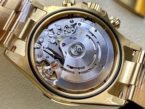 High-quality fashionable multi-functional business watch, round sapphire, gold, luxurious, water-resistant watch - Product Image 4