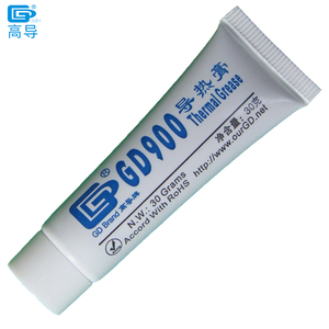 2件净重30克灰色GD900导热油脂膏石膏散热器复合材料，用于中央处理器发光二极管软管包装 - Product Image 6