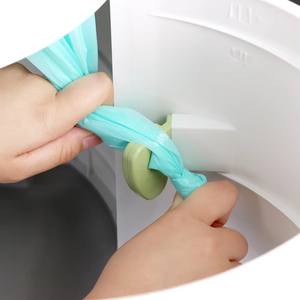 Precio de mercado al por mayor para recambios de cubos de pañales Bolsas de recambio de cubos de pañales de plástico biodegradable para uso con harina - Product Image 5