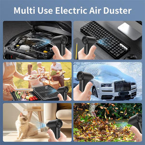 Высококачественный портативный мини-воздуходувка OEM с логотипом, 120000 об/мин, мощный турбовентилятор для уборки автомобиля, дома и офиса - Product Image 6