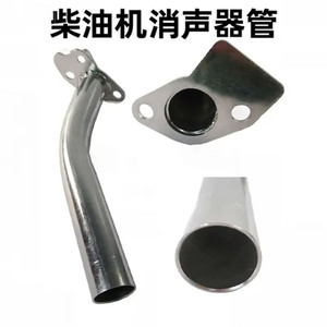 Piezas de Motor Diésel 186F-188F, Tubo de Escape de Acero Inoxidable Estilo Filipino para Sistema de Escape de Motocicleta - Product Image 5