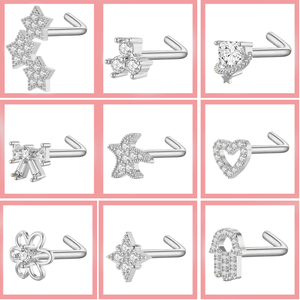 Piercing <span class=keywords><strong>nez</strong></span> accessoire en acier inoxydable 316L micro set anti-allergie bijoux indiens <span class=keywords><strong>anneau</strong></span> <span class=keywords><strong>de</strong></span> <span class=keywords><strong>nez</strong></span> - Product Image 6