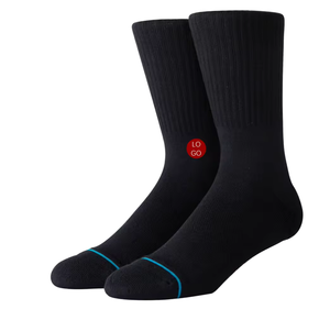 Calcetines Deportivos Personalizados con Logotipo, Calcetines de Baloncesto de Algodón de Alto Rendimiento, Calcetines Deportivos con Amortiguación Gruesa, Calcetines de Gimnasio para Hombre 2026 - Product Image 1