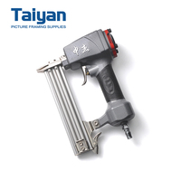 Pistolet agrafeur pneumatique de qualité industrielle pour cadres photo, vente en gros, équipement de montage robuste à air comprimé pour l'assemblage de cadres