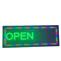 Pantalla de señal de publicidad LED para interiores a todo color, tablero de mensajes de desplazamiento programable, función de texto, proveedor OEM para bienvenida