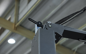 Elevador de coche de suelo transparente de dos postes de liberación Manual de dos lados con CE 4T Elevación de coche 2 columnas Smart Vertical Clear Floor Gantry Car - Product Image 3