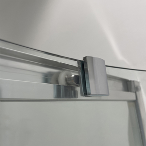 Ruedas Deslizante De vidrio claro Ronda: siderurgia y metalurgia: Importación-Correderas Cabina Mamparas Puertas De Ducha Kit - Product Image 5