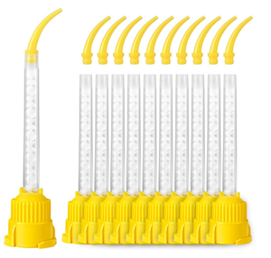 50 unids/bolsa desechable impresión <span class=keywords><strong>Dental</strong></span> puntas de mezcla tubo de mezcla película de goma de silicona producto <span class=keywords><strong>Dental</strong></span> materiales de odontología - Product Image 1