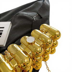 Exquisite <strong>Mini</strong> Ladies High-value Party Dinner Bag Chain Shoulder Messenger Bag Handbag Versatile Custom <strong>Brand</strong> Luxury Wholesale - Product Image 2