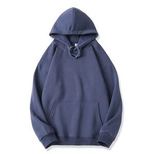 Haute qualité 100% coton surdimensionné pull à capuche sweats unisexe poids lourd vente en gros personnalisé sweat à capuche vierge hommes - Product Image 1