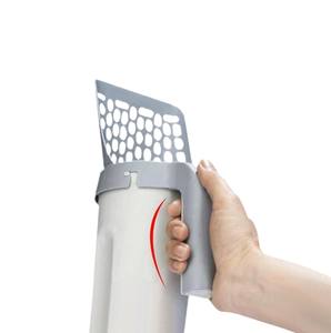 Pala para Arena de Gatos Desmontable de Gran Capacidad, Integrada, para Limpieza Rápida de Excrementos, Accesorio de Plástico para Caja de Arena de Gatos - Product Image 2