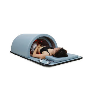 ساونا محمولة لتنحيف الجسم المنزل التخلص من السموم صالون ساونا قبة الأشعة تحت الحمراء كبسولة ساونا - Product Image 5