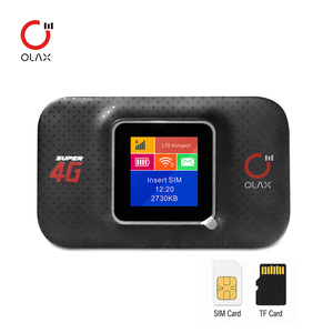 เราเตอร์ไวไฟพกพา OLAX MF982 4G LTE 150Mbps Cat4 แบตเตอรี่ 3000mAh หน้าจอ LCD ฮอตสปอตแบบพกพาสำหรับ OEM/ODM ความเร็วสูง 1 ขายส่ง - Product Image 1