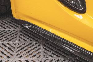 Pour <span class=keywords><strong>Porsche</strong></span> <span class=keywords><strong>718</strong></span> <span class=keywords><strong>Boxster</strong></span> Cayman 3K sergé sec en Fiber de carbone voiture côté pare-chocs jupe kit carrosserie accessoires de voiture - Product Image 5