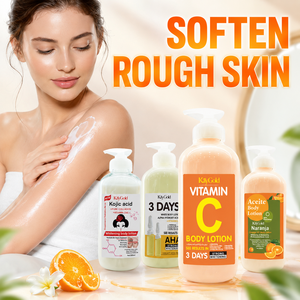 Loción Corporal Cítrica de Marca Privada con Vitamina C y Niacinamida, Venta al por Mayor de Fábrica, Fórmula Personalizada, Fragancia y Empaque Personalizados - Product Image 1